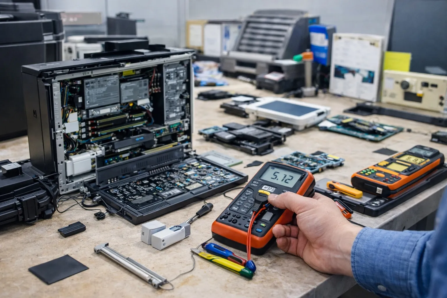 Kompyuter va elektron qurilmalarni diagnostika qilish va ta’mirlash jarayoni